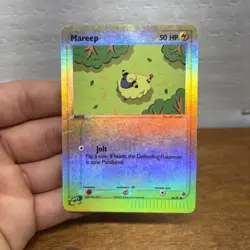 Mareep 64/97 Reverse Holo Ex Dragon Pokemon Card MP - Image 1