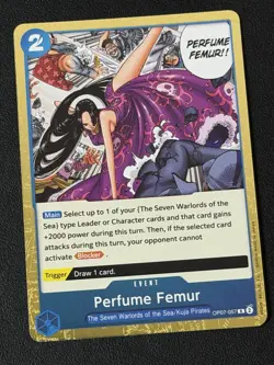 Perfume Femur OP07-057 R | NM | 500 Years in The Future | One Piece Card TCG - Image 1