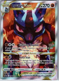 Lucario VSTAR - SWSH291 SWSH: Sword & Shield Promo Cards - Pokemon Card - NM - Image 1