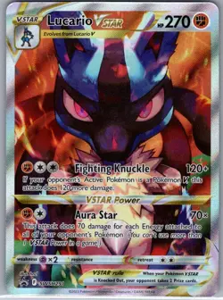 Lucario VSTAR - SWSH291 SWSH: Sword & Shield Promo Cards - Pokemon Card - NM - Image 1