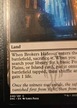 Brokers Hideout 248/281 Common Streets Of New Capenna Magic: The Gathering - Image 4