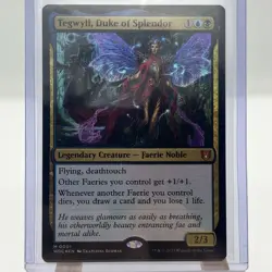 Tegwyll, Duke of Splendor FOIL Wilds of Eldraine: Commander MTG - Image 1