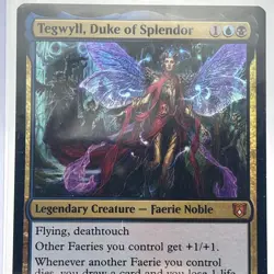 Tegwyll, Duke of Splendor FOIL Wilds of Eldraine: Commander MTG - Image 2