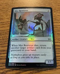 Myr Retriever Foil LP Double Masters - Magic the Gathering MTG - Image 1