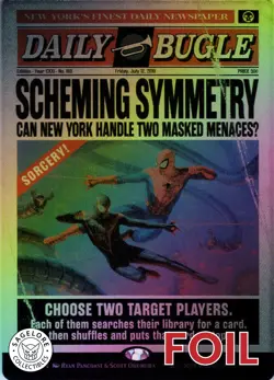 MTG Scheming Symmetry (Rainbow) (1997) | NM Foil | Secret Lair Spider-Man {SLD} - Image 1