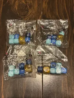Pokemon Day TCG Pikachu Heads Tails Dice Set Lot of 4 New See Description - Image 1