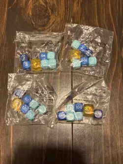 Pokemon Day TCG Pikachu Heads Tails Dice Set Lot of 4 New See Description - Image 2