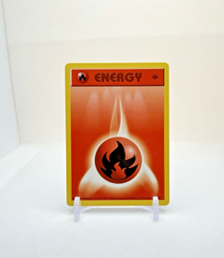 Pokemon 1st Edition Base Set Shadowless Fire Energy 98/102 NS1 - Image 1
