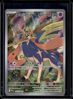 2025 Pokemon Phantasmal Flames Zacian Illustration Rare #100/094 - Image 1