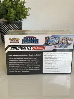 Pokemon TCG Silver Tempest Build & Battle Stadium Sealed - Image 3