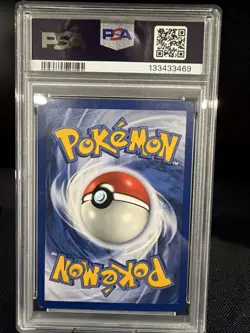 2000 POKEMON PROMO BLACK STAR POKEMON LEAGUE #20 PSYDUCK PSA 8 - Image 2