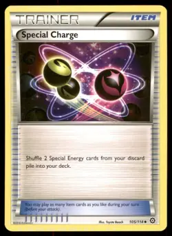 Pokemon TCG Uncommon Regular special charge - Image 1