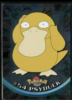 Psyduck - 2000 Pokemon Topps Chrome TV #54 Blue Logo - Image 1