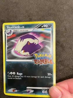 Skuntank 13/16 Pokemon Rumble Set Stamped English Pokemon TCG 2009 LP - Image 2