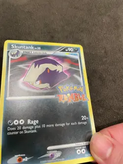 Skuntank 13/16 Pokemon Rumble Set Stamped English Pokemon TCG 2009 LP - Image 3