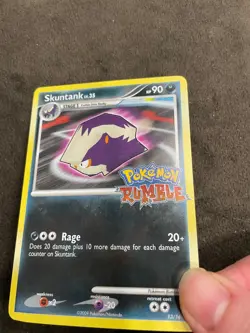 Skuntank 13/16 Pokemon Rumble Set Stamped English Pokemon TCG 2009 LP - Image 4