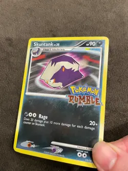 Skuntank 13/16 Pokemon Rumble Set Stamped English Pokemon TCG 2009 LP - Image 5
