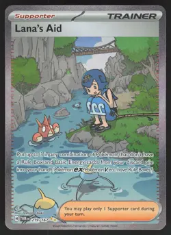 Lana's Aid 219/167 Special Illustration Rare Pokemon TCG SV06: Twilight Masquera - Image 1
