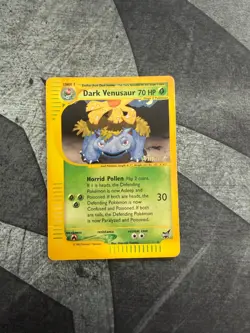 Dark Venusaur #7 - 2003 Best of Game Promo Non-Holo Rare - Pokemon TCG - LP - Image 1