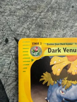 Dark Venusaur #7 - 2003 Best of Game Promo Non-Holo Rare - Pokemon TCG - LP - Image 4