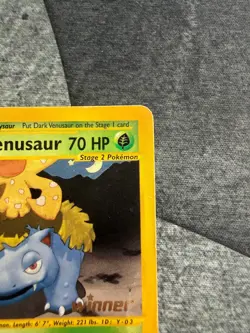 Dark Venusaur #7 - 2003 Best of Game Promo Non-Holo Rare - Pokemon TCG - LP - Image 5
