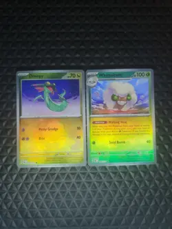 Pokemon TCG Dreepy Master Ball Pattern 071/131 & Whimsicott 008/131 Master Ball - Image 1