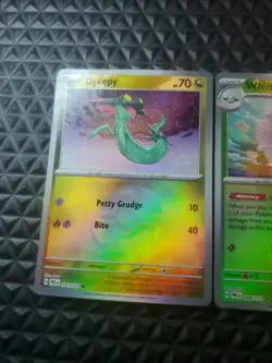 Pokemon TCG Dreepy Master Ball Pattern 071/131 & Whimsicott 008/131 Master Ball - Image 2
