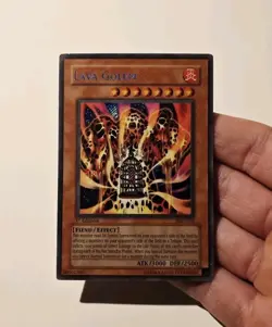 Yugioh Lava Golem PGD-107 Secret Rare Pharaonic Guardian 1st Edition MP - Image 3