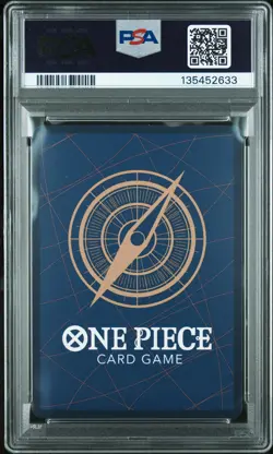 2025 ONE PIECE OP11-A FIST OF DIVINE SPEED ALTERNATE ART MONKEY D. LUFFY PSA 10 - Image 2