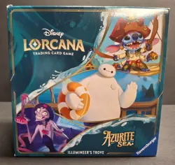 Disney Lorcana Azurite Sea Illumineer's Trove TCG + 7 Additional Boosters - Image 2
