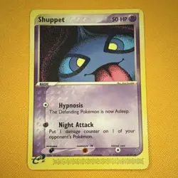 Shuppet 43/97 EX Dragon Regular 50 HP Basic Uncommon English Pokemon TCG Card - Image 1