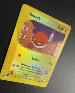 Voltorb | 64/147 | Aquapolis | Reverse Holo | Pokemon Card | LP - Image 2