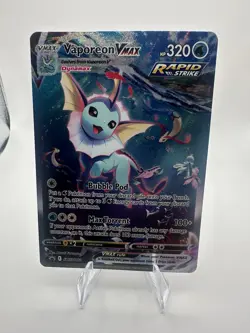 Vaporeon VMAX SWSH182 SWSH: Sword & Shield Promo Cards Holo NM - Image 1