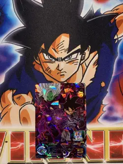 Goku Black UM12-043 SR Card Super Dragon Ball Heroes Japanese - Image 1