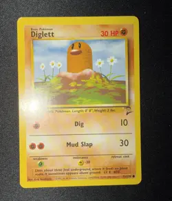DIGLETT - Base Set 2 - 71/130 - Common - Pokemon Card - Unlimited Edition - Image 1