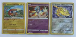 3x Ultra Rare Radiant Holo Textured - Incl. Gardevoir - Pokemon Card - NM - 1¢ - Image 1