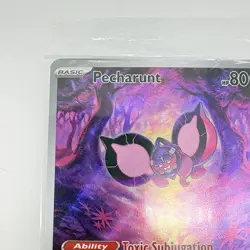 Pokemon Pecharunt SV: Scarlet & Violet Black Star Promo SVP129 Holo Card Sealed - Image 4