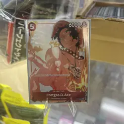Portgas.D.Ace (Gift Collection 2023) P-028 One Piece Promotion Cards Foil - Image 1