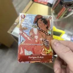 Portgas.D.Ace (Gift Collection 2023) P-028 One Piece Promotion Cards Foil - Image 2