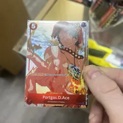 Portgas.D.Ace (Gift Collection 2023) P-028 One Piece Promotion Cards Foil - Image 3
