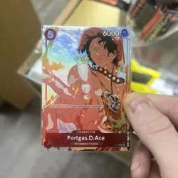 Portgas.D.Ace (Gift Collection 2023) P-028 One Piece Promotion Cards Foil - Image 4