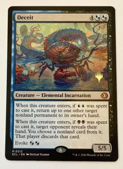 MTG Deceit - Lorwyn Eclipsed (Promo Pack) - NM - Image 1