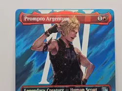 MTG Prompto Argentum Borderless Surge Foil 0532 Foil NM FINAL FANTASY - Image 2