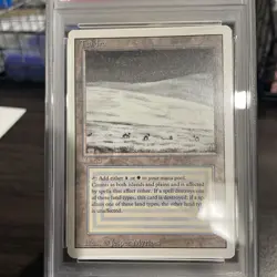 1994 MAGIC: THE GATHERING REVISED TUNDRA PSA 8 - Image 3