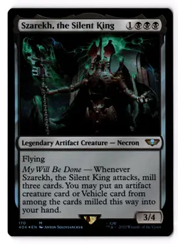 Szarekh, the Silent King 170 Universes Beyond: Warhammer 40,000 Foil LP - Image 1