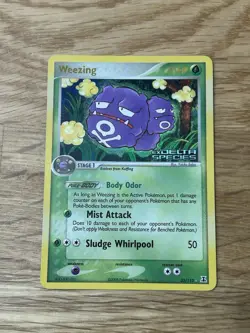 Pokemon Card - Weezing Delta Species 33/113 Rare Reverse Holo Stamped - Image 2