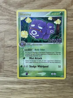 Pokemon Card - Weezing Delta Species 33/113 Rare Reverse Holo Stamped - Image 5