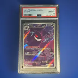 PSA 10 2025 Pokemon CBB3 CS #07 Gengar - Image 1