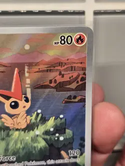 Pokemon - Victini SVP 208 - Promo Illustration Black Bolt/White Flare Rare - Image 3