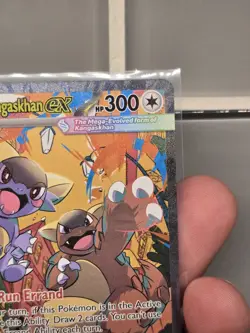Pokemon Mega Kangaskhan EX 182/132 Mega Evolution Special Illustration Rare NM - Image 4